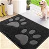 FCSDETAIL Zerbino Interno 60 x 90 cm, Tappetino Antiscivolo e Lavabile in Lavatrice, Tappetino d'Ingresso Assorbenti per Cane, Ingresso, Porta, Corridoio