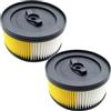 Trade-Shop 2 filtri a cartuccia Nano per filtro rotondo sostituisce 6.414960.0 per Kärcher WD 4.200WD 5.999 WD 4 WD 5 WD 4.200 WD 4.250 WD 4.290 WD 4.500 WD 5.200M WD 5.300 WD 5.30000000M WD 5M WD 5.300M WD