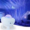 Anmossi Proiettore Stelle Soffitto, 8 Colori, Bluetooth Musica, Ricaricabile, 360° Rotazione, Luce Notturna LED per Camera da Letto, Regali per Bambini e Adulti, Arredo Casa