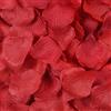Haobase 2.000 petali di rosa artificiali, fiori finti per San Valentino, proposta, matrimonio, decorazione da spargere sul tavolo (Rosso Scuro)