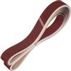 QUARKZMAN 50mm x 1829mm Nastri Abrasivi, 30Pz 40/120/400 Grana Carta Vetrata per Levigatrice Ossido di Allumina Per Lavorazione Legno, Lucidatura Metalli, Affilatura Coltelli