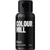 Colour Mill Aqua Blend Food Colouring Black: Colorante Alimentare Liquido a Base d'Acqua - 20 ml