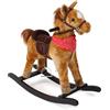 Bayer Chic 2000 - Cavallo a dondolo da cowboy, marrone