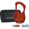 Avora Lyra Arpa, 7 corde in acciaio, Corpo: mogano, 2x.030w, 5 x 34 x 3 cm