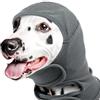 BKEPDY Paraorecchie Cocker Estivo Morbido Cappello per Cani Grigio Copri Orecchie per Cani per Riduzione Rumore e Sollievo Ansia