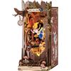 Does not apply Book Nook Fall into Wonder - Miniatura per Adulti, Diorama Decorativo per Scriva