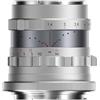 Thypoch Obiettivo Simera 28mm f/1.4 RF-Mount full frame Lente per Canon RF(R7, R10, R50, R5OV, RI00, R3, R5 Mark II, RSC, R5, R6 Mark I1, R6, R8, RP, 1DX Mark IIl, 5D Mark IV)-Argento