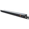 Palmer WT PB 40 RK - Alimentatore universale per montaggio rack, 8 uscite, nero