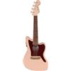 Fender Fullerton Jazzmaster® Uke Walnut Fingerboard Pickguard Tortoiseshell Pink