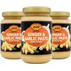 KTC Pasta di aglio e zenzero, 210 g, confezione da 3