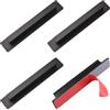 MOROBOR Maniglie adesive adesive da 150 mm, in lega di alluminio, per porte in vetro, finestre, cassetti, armadietti, 4 pezzi