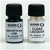 SD COLORS LY9B L041 A1 Vernice per ritocchi, 15 ML, per riparazione graffi, scheggiature, con pennello, codice colore LY9B L041 A1 nero brillante (vernice + lacca)
