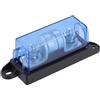 QUARKZMAN Portafusibili Multi Blocco 250V 200A Classe T 1pc Per Circuito | Materiale: Plastica, Metallo. Dimensioni: 12.6x4.4x3.8cm. Tensione: 250V. Corrente: 200A. Tipo: Classe T. Per Auto.