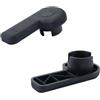 Hoite Maniglia per cavo di apertura cofano auto adatta per Ford C Max Mk2 compatibile con Kuga 13 Focus 2010-2023 Grand C Max CJ5416B626AA AM5116B626AB