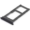 COMPATIBILE con Samsung GALAXY S8 G950 G950F S8 PLUS + G955 G955F Ricambio TRAY HOLDER Vassoio alloggio slitta Micro Sd +porta nano scheda Sim BLACK