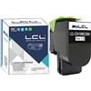 LCL 802SK Nero Cartucce di Toner Compatibile per Lexmark 800S1 80C2SK0 80C2SKE 80C20K0 802K per Lexmark CX310 CX310N CX310DN CX410 CX410E CX410DE CX410DTE CX510 CX510DE CX510DHE CX51010DTHE (1-Pack)