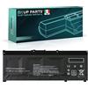 UP PARTS Batteria Compatibile con HP SR04XL 917724-855 70Wh per Notebook Pavilion Power 15-cb000, 15t-cb000 Serie, Gaming 15.cx000 Serie, ZBOOK 15v G5, ZHAN 99 G1 (15,4V, 4550mAh) Batteria per Laptop