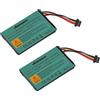Hisewen 2 Batterie di Ricambio VFAD per Tomtom Navigatore GPS 4FL50, 4FL60, Go 5000, Go 5100, Go 6000, Go 6100, Go6200, Truck 5250, Numero Articolo AHA11111008 VF6P