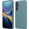 kwmobile Cover per Samsung Galaxy S25 Custodia - Back Case per Smartphone in Silicone TPU - Protezione Gommata - antique stone