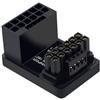 WLGQ Adattatore di alimentazione PCIe 5.0, 600W 12VHPWR ATX 3.0, connettore 16 Pin (12+4) (Tipo B)