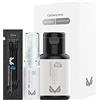 VSGO Kit per la pulizia dell'obiettivo della fotocamera, liquido detergente per lenti, tampone di cotone senza polvere e flacone erogatore incluso, compatibile con fotocamere, obiettivi e altri