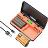 AKTTKA Batteria EN-EL15C 3000 mAh (2 pz) - Caricatore rapido 20W con LCD e vano SD. Compatibile con Nikon EN-EL15 e Z8, Z7, Z6, Z5, Z6II, Z7II, Z6III, D7500, D7200, D750, D850, D880, D780