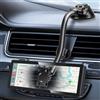EEEKit Supporto Auto a Ventosa per Schermo CarPlay, Supporto Collo d'Oca 360° per Display CarPlay, Montaggio su Parabrezza e Cruscotto, Compatibile con GPS 6.8-10.26 Pollici