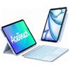 Inateck Custodia Tastiera iPad 10a/11a Gen, Magnetica Retroilluminata