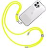 TBOC Cordino Catenella Laccio Strap Porta Cover [Fluoro Giallo] per Telefono Cellulare da Collo - Tracolla Catenina con Cordini da Phone Cellulari Telefoni Accessori Universale Laccetti Donna Uomo