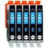 Supply Guy 5 Cartucce Per Stampanti con Chip compatibile con HP 920 XL 920XL HP920XL CD972AE (Ciano) per HP OfficeJet 6000 6500 6500a 6500a plus 7000 7500a