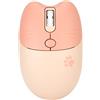 VBESTLIFE Mouse Wireless Ottico 2.4G Silenzioso Gatto Carino Con Ricevitore USB, 3 Livelli DPI Regolabili, per Computer Portatile PC Desktop (Colore