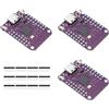 APKLVSR 3 PCS ESP32 S2 Mini V1.0.0 basato sulla scheda di sviluppo ESP32-S2FN4R2 4 MB Flash 2 MB PSRAM WiFi Circuito MicroPython Python ESP-IDF per Arduino