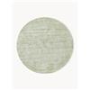 Westwing Collection Tappeto rotondo in viscosa fatto a mano Jane -