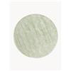 Westwing Collection Tappeto rotondo in viscosa fatto a mano Jane -