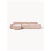 Westwing Collection Divano angolare componibile 4 posti in teddy Wolke