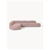 Westwing Collection Divano angolare componibile XL a righe con chaise longue Wolke