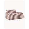 Westwing Collection Poltrona lounge a righe Wolke