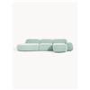 Westwing Collection Divano angolare componibile 4 posti con chaise longue Wolke