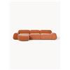 Westwing Collection Divano angolare componibile 4 posti in teddy Wolke