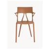 Kartell Set di 2 sedie da giardino con braccioli A. I.