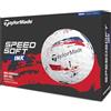 TaylorMade TM26 SpeedSoft Ink - Palline da golf da uomo, confezione da 12 pezzi, colore: blu
