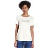 Street One A322961 Maglietta con Wording, in Cotone Beige, 40 Donna
