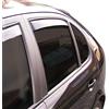 ClimAir Car Comfort Deflettori d'Aria Master Nero (Posteriore) Compatibile con Seat Ibiza (6F) 5 Porte 2017-