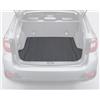 Auto Accessori Lupex - Tappetino per Bagagliaio baule Universale, misure 142 x 111 cm, Tappeto ritagliabile lungo le linee pre-indicate, in Gomma, colore Nero