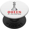 Statement Quote Culture Queen Of F-ing Everything (Dichiarazione di potere delle donne) PopSockets PopGrip Adesivo