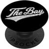 SAN FRANCISCO BAY AREA RETRO VINTAGE SPO THE BAY SAN FRANCISCO BAY AREA VARSITY SCRIPT STILE JERSEY PopSockets PopGrip Adesivo