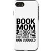 Reading Puppy Book Mom Dog Lover Custodia per iPhone SE (2020) / 7/8 Book Mom Dog Lover Letture Accoglienti E Coccole Per Cani