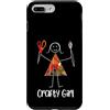 Whyitsme Design Custodia per iPhone 7 Plus/8 Plus Design creativo da donna divertente, creazione di ragazze