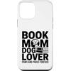 Reading Dog Lover Bookworm Mom Custodia per iPhone 12 mini Prenota Mom Dog Lover Paws And Pages Forever
