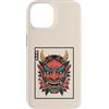 Hannya Oni Mask Aesthetic By TW Custodia per iPhone 14 Hannya Oni Mask Devil Yokai - Maschera giapponese con tatuaggio demone
